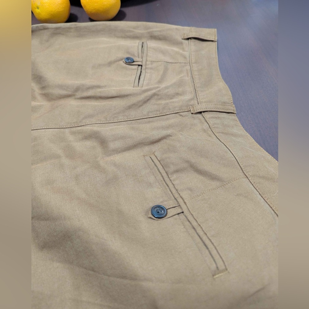 Madewell Harlow Wide-Leg Pant in Acorn - Picture 10 of 16